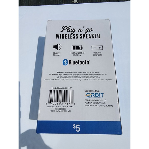 Play n go wireless Bluetooth speaker Multicolor Design - Picture 2 of 4